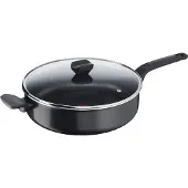 Tefal Gemakkelijk koken en schoonmaken, Pan + steelpan, Zwart