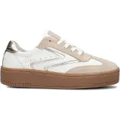 Wysh Meisjes Sneakers Dasha - Beige - Maat 31