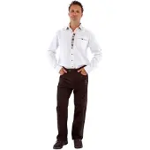 Coppens Heren overhemd wit | Maat 5XL + |