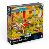 The House of Puzzles Rest & Relaxation Puzzel 500 Stukjes XL