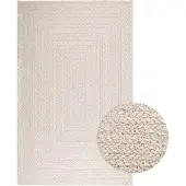 vidaXL Vloerkleed ZIZUR room binnen en buiten 160x230 cm jute look