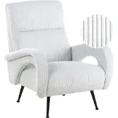 Beliani SVALOV - Fauteuil - Mintgroen - Corduroy