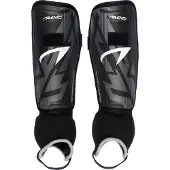 Avento Scheenbeschermers - Pro-Style - Zwart/Zilver - Maat M