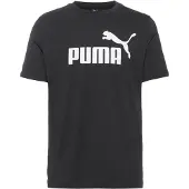 Puma Functioneel shirt 'Essential No. 1' zwart / wit