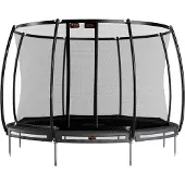 Avyna Trampoline Pro-Line InGround 430 + Royal Class Veiligheidsnet Grijs