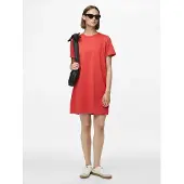 Pieces Sweat Dress - Loungewear Dress - Slaapshirt - Katoenen nachthemd - Blauw / XL