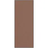 vidaXL Deurmat Bruin en zwart 120 x 300 cm 100% Polyamide