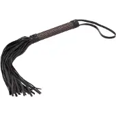 Ouch! Elegant Flogger - Titanium Grey