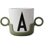 Design Letters handvat voor kop Forest green