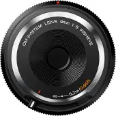 OM SYSTEM Body Cap lens 9mm f/8.0 Fisheye objectief Zwart