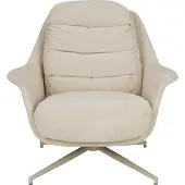 Zuiver Philly Loungestoel| Fauteuil - Beige