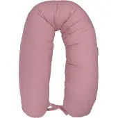 MamaLoes Soft Cotton Licht Roze Voedingskussen