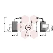 VAN WEZEL 2700D165 Airco droger
