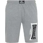Lonsdale Broek 'Jam' grijs gemêleerd / zwart / wit