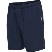 Hummel Sportbroek 'Move Grid' marine / zilvergrijs / wit