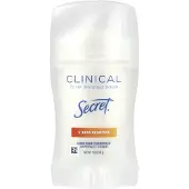 Secret , Clinical, 72 Uur Onzichtbare Vaste, Antiperspirant/Deodorant, Stressrespons, 1,6 oz (45 g)
