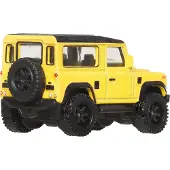 Hot Wheels Car Culture HW Off-Road Land Rover Defender 90, Auto, 3 jaar, Metaal, Kunststof, Zwart, Geel
