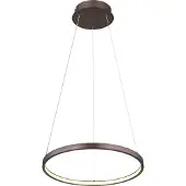 Globo Lighting - hanglamp - Ralph - bruin - metaal - Ø 39cm - LED - 67192-19BR