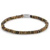 Rebel & Rose Armband - Staal/Beads |