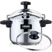 Haeger Inox Plus 6l Snelkookpan