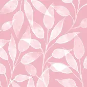 Ppd Lunch servetten Scandic Leaves rosé - - 33x33 cm