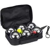 Get & go Jeu de Boules Set V - 6 Ballen - Chroom