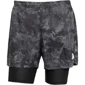 Adidas Sportbroek 'Own The Run' grijs / basaltgrijs / zwart