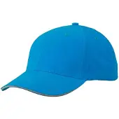 Myrtle beach Volwassenen Unisex Licht Geborsteld Broodjesdop (Turquoise/Beige)
