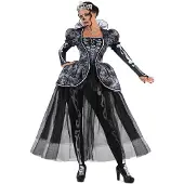 MOM Elegant Catacomb Queen Costume Zwart S Kinderen