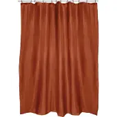 MSV Douchegordijn Polyester 180x200cm Terracotta