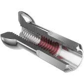 Dt Swiss Pro Head Pro Lock Nickel Plated Nippels 100 Eenheden