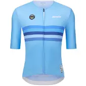 Santini Uci World Champion Belgium 2025 Korte Mouw Wielertrui