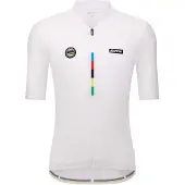 Santini Uci World Champion Mondo 2025 Korte Mouw Wielertrui
