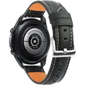 INF Galaxy Watch 3 45 mm armband leer Zwart