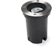 Konstsmide Inbouwvloerlamp Ground spot variabel instelbaar Spot, alu / grijs / zink, Aluminium, Modern, Grondspots