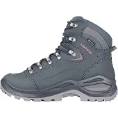 Lowa Renegade Evo GTX Mid Hoge Wandelschoen Dames Steel Blue/Old Rose 4