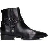 Blasz Dames Enkellaarsjes L63203 - Zwart - Maat 38