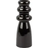 Present Time Vase Sparkle Bottle glass black