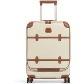 Bric's Bellagio 4 wielen Cabinewagen 55 cm met uitbreidingsplooi beige