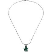Lacoste Ketting spar / rood / zilver