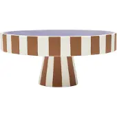 OYOY Toppu serveerschotel groot Ø27 cm Caramel-lavender