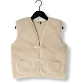 Alwero Meisjes Blazers Bodywarmer Exclusive Alphen Junior Onoin - Beige - Maat 116/122