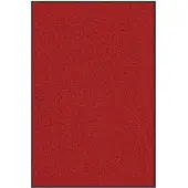 vidaXL Deurmat Rood en Zwart 120 x 180 cm 100% Polyamide
