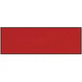 vidaXL Deurmat Rood en Zwart 60 x 180 cm 100% Polyamide