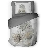 Eleganzzz Dekbedovertrek Micropercal Nature's Embrace - white 140x200/220cm