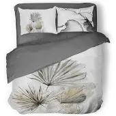 Eleganzzz Dekbedovertrek Micropercal Nature's Embrace - white 240x200/220cm