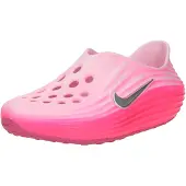 Nike Clogs 'REACTX REJUVEN8' zilvergrijs / pink / rosa
