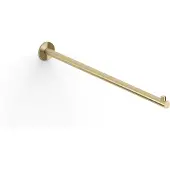 Clou Kaldur handdoekrek 42cm, recht, goud geborsteld PVD