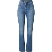 Levi's Jeans '725 High Rise Bootcut' blauw denim