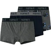 Name it Onderbroek donkerblauw / donkergrijs / zwart / wit